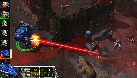 Warhammer 40000 Squad Command screenshot 3 for PSP
